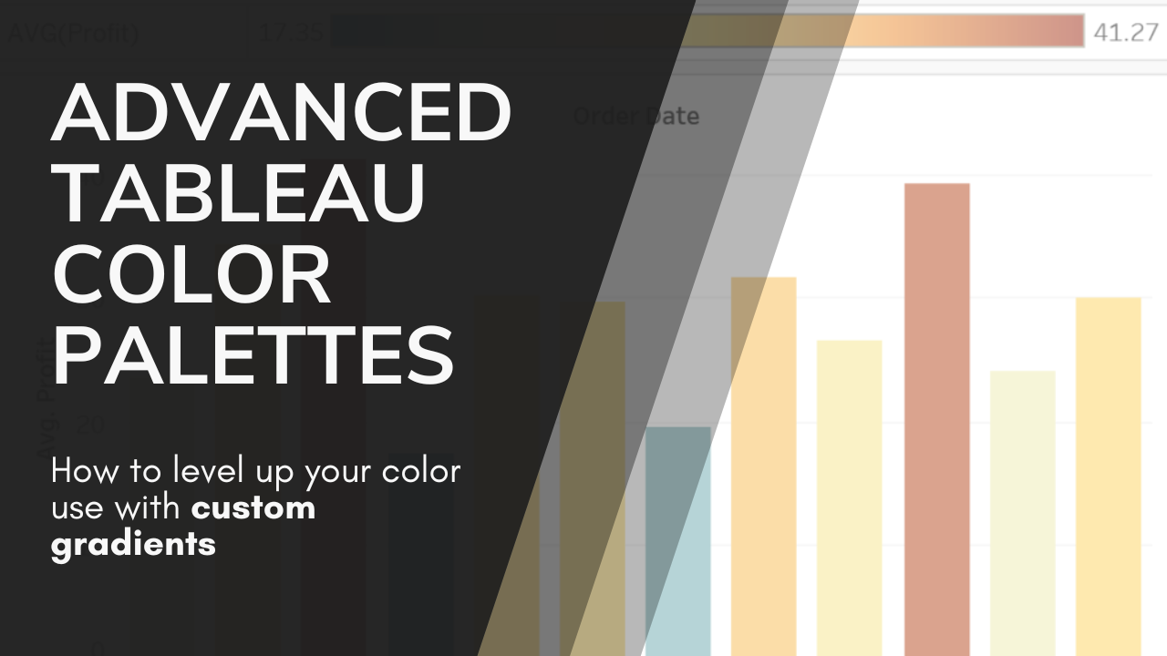 Advanced Tableau color palettes